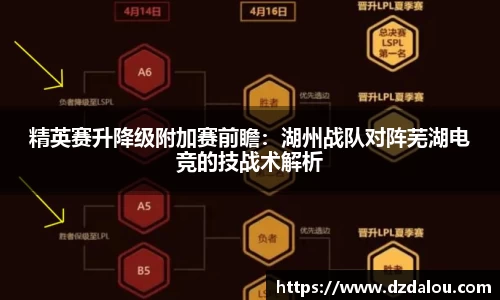 精英赛升降级附加赛前瞻：湖州战队对阵芜湖电竞的技战术解析